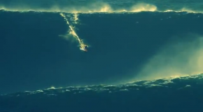 Garrett McNamara Surfs Uber-Monstrous 90-Foot Wave