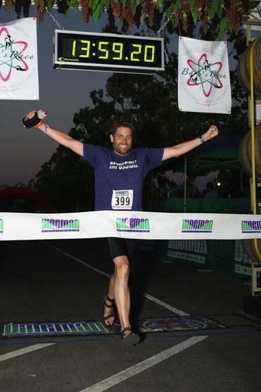 Jarie Finishes First Ironman