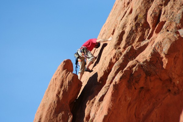 top 5 rock climbs near denver garden of the gods