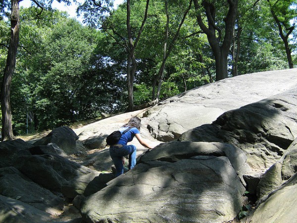 10 action sports for nyc residents bouldering in central park