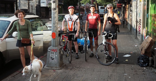 From right to left: Abby S., Willow, Andy, Richard, me, Ted (cred: Chris Robles)