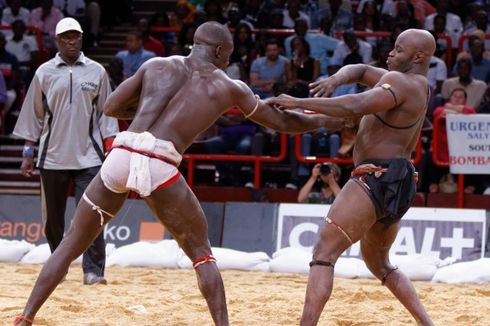 Lutte_sénégalaise_Bercy_2013_-_Mame_Balla-Pape_Mor_Lô_-_27