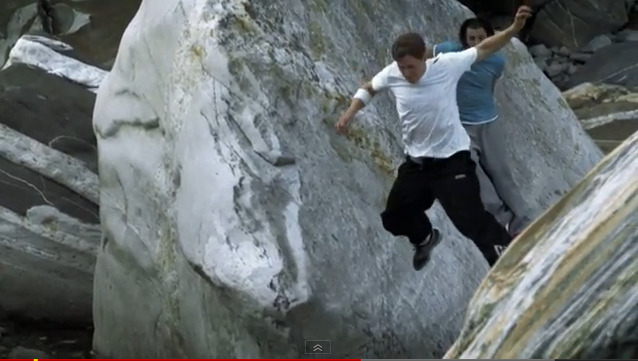 Red Bull Takes Parkour to the Rocks