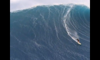 Mike Parsons Rides Giant 64 Foot Wave