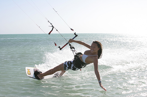 Tammy Camp, Kiteboarding World Record Holder