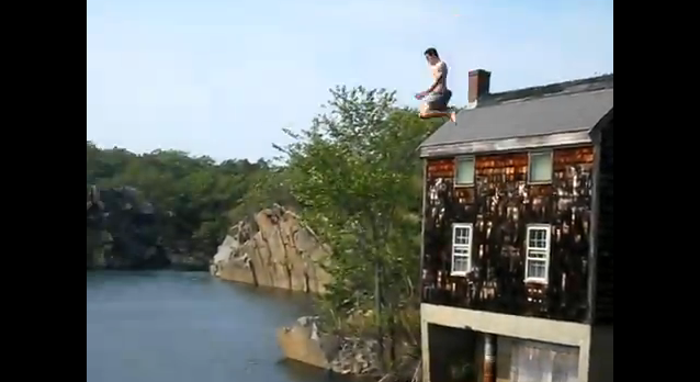 Alan Perlman Cliff Jump