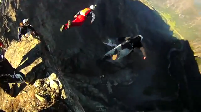 Oh, Beautiful. BASE Jumping in Norway.