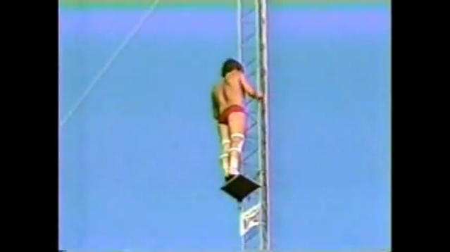 1984 Dana Kunze 172 Foot World Record High Dive
