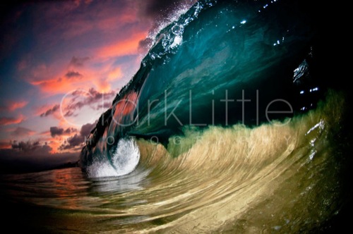 17 Spectacular Photos from Inside a Wave with Clark Little