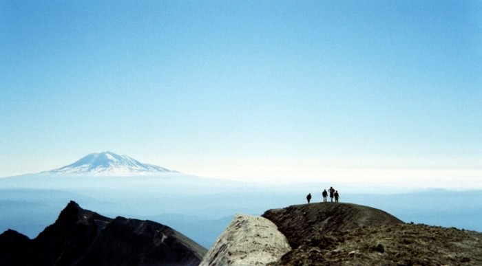 Mt. St. Helens Silhouette