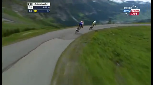 Damiano Cunego Attacks the Tour de Suisse