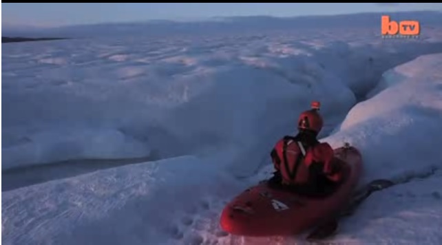 Ben Stookesberry Kayaks Glacier