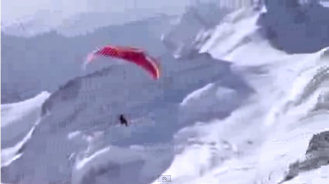Ueli Steck’s New Vision: “Alpgliding”