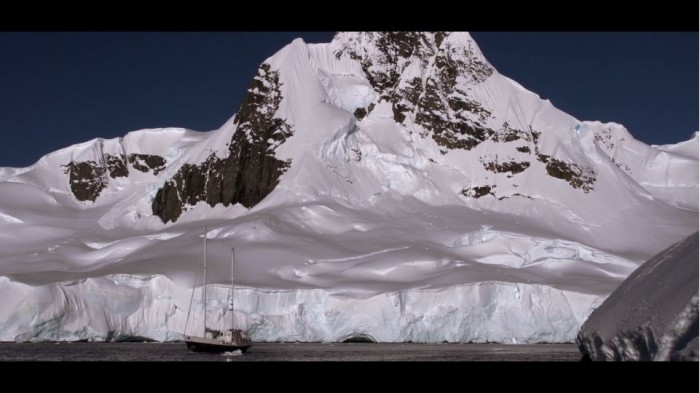 Using a Boat as Base Camp in the Antarctic