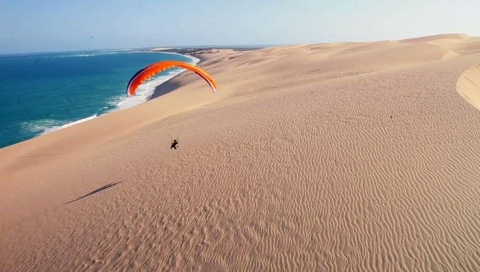 Paragliding in Mozambique and Cape Verde
